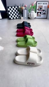 WomenS Outdoor Slippers For Summer 2026 New Cute Indoor Home Slippers Non-Slip For Bathing Home Use CoupleS Sandals For Men
