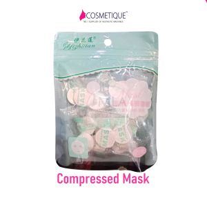 Cosmetique Compressed Mask 30pcs - Individually wrapped - For facial use - Suitable for skincare routine