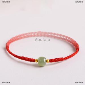 [COD] Abulaia Chinese Style Handmade Adjustable Woven Rope Bracelets For Women Men Versatile Lucky Bracelets Jewelry Accessories Gifts