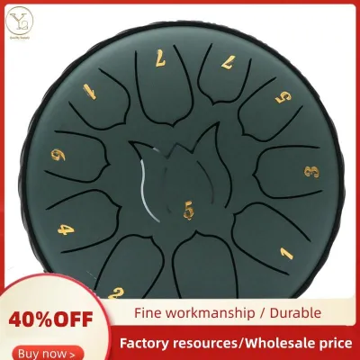6-Inch 11-Tone Rain Drum Outdoor Garden Rain Drum Waterproof Music Rain Drum Forget Friends Drum Adult Handheld DrumFast shipping