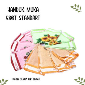 [ISI 3] Handuk Muka 580T MURAH & PREMIUM Warna / Handuk Sholat Olahraga Salon