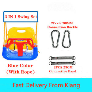【Fast Delivery】3 IN 1 Kids plastic Swing Toys Household seat Swing Hanging Chair Out Door Play Toy