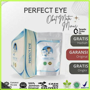 (BISA COD) PERFECT EYE - SUPLEMEN MATA MINUS DAN SILINDER - OBAT MATA MINUS ORIGINAL