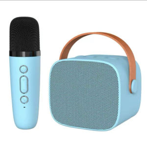 Zeus Portable Mini Bluetooth Speaker Wireless Microphone Karaoke Speaker 3DStereo Amplifier
