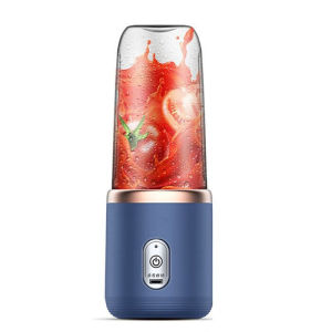 2Cup Electric Fruit Juicer Blender Juice Mixer Mini Wireless Portable Household USB Charging 6 Blade Gift Juice Cup 奶昔 水果 榨汁机 搅拌机