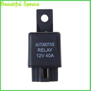 Beautiful 12V 40A Car Automotive Relay 4 Pins SPST Alarm Relay with relay socket