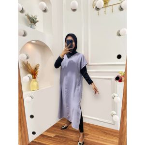 SL - NAGITA LONG SQUARE TUNIK CRINKLE PREMIUM / TUNIK NAGITA