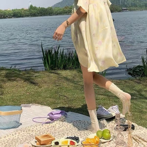 📙 Marverloues📙ถุงน่องตาข่ายโปร่งใสลายดอกไม้ฤดูใบไม้ผลิและฤดูร้อนใหม่ ทางเลือกที่ดีที่สุดสำหรับสาวหวาน