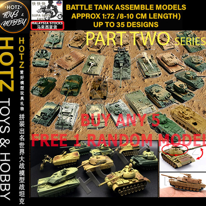 [HOTZ]Famous Tank Model 1:72 /DIY Model /Model Kits Battle Tank,Heavy ...
