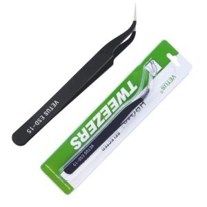 Tweezer Pinset Lurus Bengkok Alat Jepit Service Elektronik Serbaguna