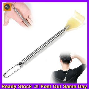 1 Pcs Back Scratcher Stainless Steel Adjustable Telescopic Scratching Extendable Itch Relief Tool Penggaru Belakang Penggaru Belakang Boleh Laras 抓痒器