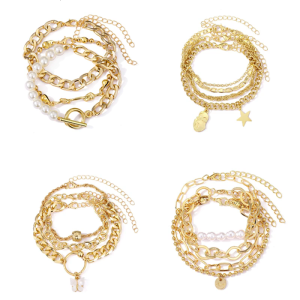 3 Pack Bead Bracelet Handmade Accessory Fashion Wrist Adjustable Charm Bracelet Offering Comfort for Women