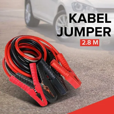 OTOHEROES Kabel Jumper Aki Mobil Motor 5 Meter 12 Volt 2mm for Vehicles Under 2000cc 2.8M D800