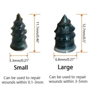 Bộ đinh vít vá tự vá KOSO lốp xe bị xì bằng chất liệu cao su dùng để tự sửa chữa cho xe hơi/xe mô tô giá