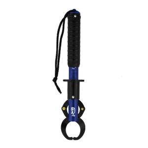 Fishing Lip Grabber with Scale Aluminum Alloys Fishes Grabber Controllers Clamps Fishes Hook Catches Remover Easy to Use