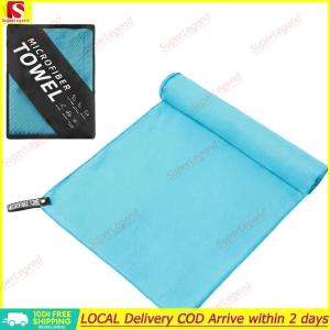【Big Sale】2Pcs Quick-Dry Microfibre Towel Super Absorbent Microfiber Towel Set Fast Drying for Swimming Beach Running Cycling Yoga【SuperLegend】