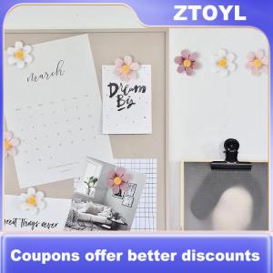 【ZTOYL】 Hoa thumbtacks nhựa hoa pushpins trang trí pins cho nút chai Board ảnh tường nhà văn phòng trường DIY 20pcs