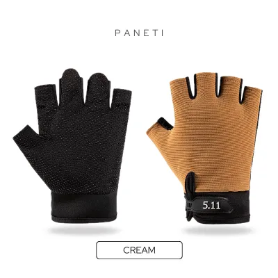 Sarung Tangan Motor Sepeda Pria Wanita Tactical Half Finger Gloves Mechanix Elastis