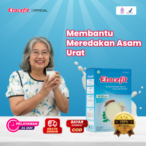 Etacefit Original Susu Etawa Untuk Atasi Masalah Asam Urat Pegal Linu  Nyeri Otot dan Persendian