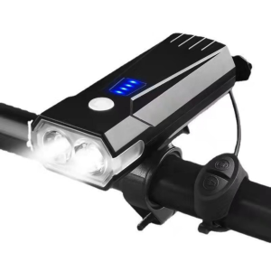Đèn Xe Đạp Thể Thao Đèn Led Siêu Sáng Chống Nước Còi To Pin Sạc Usb Full Phụ Kiện Đèn Tín Hiệu Gắn Xe Đạp