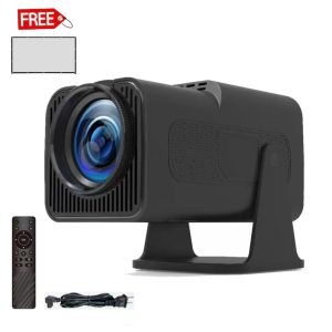 MYHYPERGEAR Portable Projector 1080P Mini Projecter 4K Auto Keystone BT5.0 and 5G WiFi 6 Home Theater Youtube