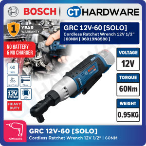 Bosch GRC 12V-60 SOLO Cordless Ratchet Wrench 12V 1/2" | 60NM [ GRC12V60SOLO ]