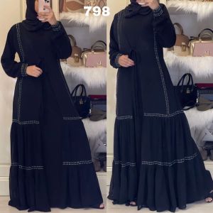 [ABAYA ORI] ABAYA DUBAI TURKEY 798/ MAHANI  GAMIS ARAB SAUDI INDIA MAXI DRESS TREND KEKINIAN GAMIS BORDIR FASHION WANITA MURAH MUSLIMAH /TERBARU / COUPLE / GAMIS LEBARAN / TERLARIS / ABAYA UMROH BEST SELLER BISA BAYAR DI TEMPAT/COD