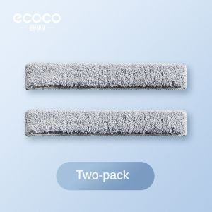 LODER ECOCO 2-in-1 Glass Scraper and Cleaner with Extended Handle and Automatic Water Collection for Window Cleaning