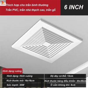 Quạt thông gió âm trầnQuạt Hút thông gió âm tường âm trần các loại