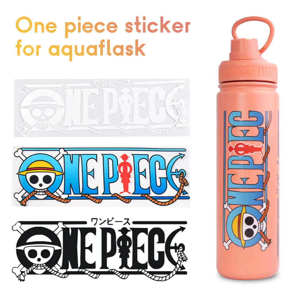 Aqua flask Stickers Waterproof One Piece Decal Cut Out Sticker Aquaflask Decal  Sticker for 5.9*2.16 inches/7*2.36 inches Tumbler One Piece Cutout Car  Sticker for Aquaflask
