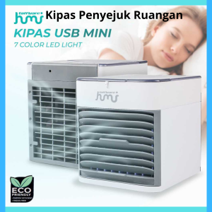 COD Taffware HUMI Air Cooler Mini Fan AC Kipas Penyejuk Ruangan 400ml  KF 009 / kipas angin dinding gantung berdiri ac super dingin portable charger duduk / kipas angin model ac isi es batu air anvance cooler penyejuk aoyama arashi atap blower outdoor