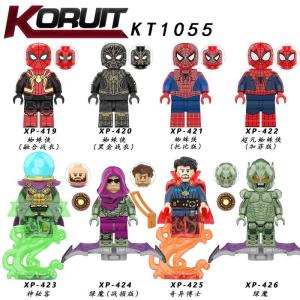 Minifigures Xếp Hình Lắp Ráp Marvel Người Nhện Doctor Octopus Green KT1055