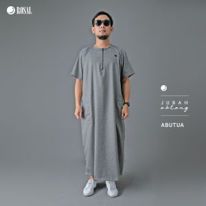 JUBAH OBLONG /GAMIS PRIA LENGAN PENDEK/JUBAH ROSAL/JUBAH POLOS