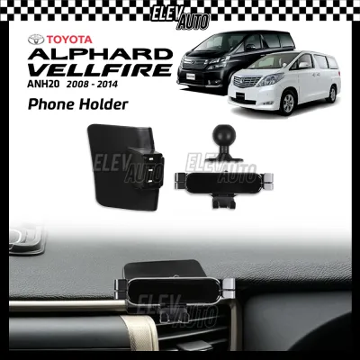 TOYOTA Automotive Car OEM Series Mobile Phone Holder Interior Accessories Alphard Vellfire Corolla Cross Harrier Innova