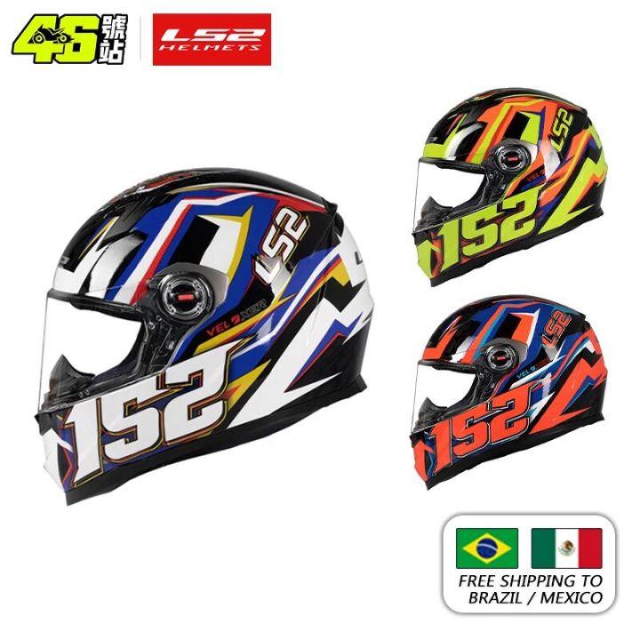 LS2 Full Face Motorcycle Helmet Men Women Motocross Helmet High ...