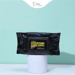 80sheet Shoe Cleaning Disposable Wet Tissue Quick Shine Wipes White Shoes Sneakers Care Towel Portable Travel Pack