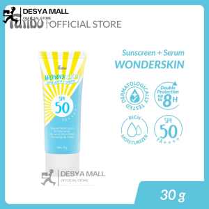 Fanbo Wonder Skin Sunscreen & Serum - SPF 50 PA ++++ 30gr - Sunscreen Wajah no Paraben - Tekstur Ringan