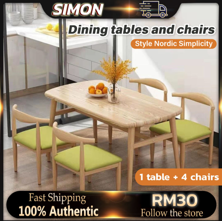 Dining Table Small Household Modern Minimalist Dining Table Chair ...