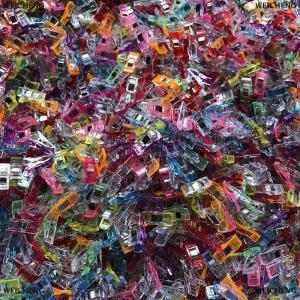 [COD] WEICHENG 20pcs Nhiều màu chắp vá may công cụ phụ kiện Quilting nhựa Clip DIY Craft