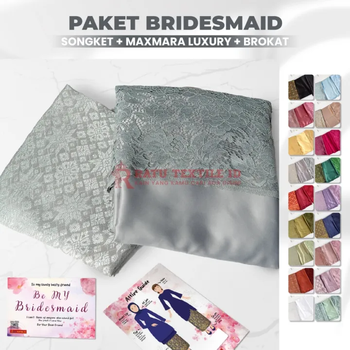 Paket%20Seragam%20Bridesmaid%20Lengkap%20Wisuda%20Lamaran%20Keluarga%20Kain%20Songket%20Semi%20Palembang%20Kain%20Brokat%20Kain%20Satin%20Maxmara%20Luxury%20-%20Image%202