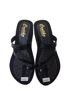 CK99 Sandal Wedges Jepit Manohara 6 Cm Kekinian