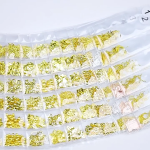 Nail Art Rivets Nail Art Studs Gold Silver Nail Art Charms Nail Art Accessories Nail for DIY Crafts Nail Decor