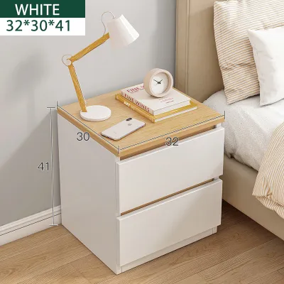 KEKEE Bedside Cupboard Simplicity Wooden Bedside Storage Cabinet Bedroom Side Table Side Cabinet Iemari Sebelah Katil Kabinet Storan Bilik Tidur 床头柜