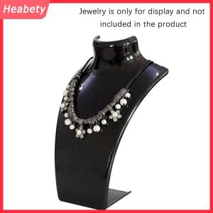 Heabety Mannequin Bust Trang Sức Hiển Thị Giá Vòng Cổ Hiển Thị Chủ Trang Sức Tổ Chức Cho Tai Stud Bông Tai Đứng Chuỗi Vòng Cổ