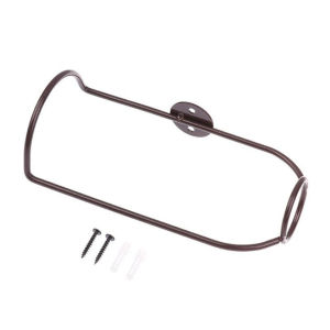 Wall Mounted Metal Wine Rack Wine Bottle Storage Display Shelf Hanging Rack For Red Wine Bottles