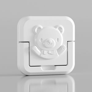 Hamshmoc 3 lỗ Outlet Bìa bé bằng chứng điện an toàn tay cầm ẩn phù hợp với tất cả cho ổ cắm