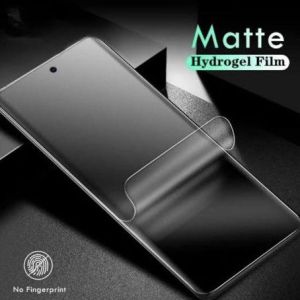 Liquid Glass Gel Matte Anti Minyak OPPO A78 4G / A58 A78 2023 / A77S / A57 2022 / A55 / A54 / A53 / A31 / A9 2020 A17K / A17 2022 Hydrogel Matte Doff Anti Gores Halus Licin for Game Gaming Screen Guard Protector Full Cover Layar Pelindung Depan Murah Baru