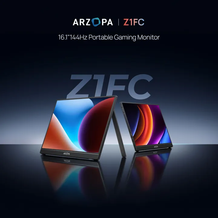 ARZOPA%2016.1'%20144Hz%20Portable%20Gaming%20Monitor,%201080P%20HDR%20with%20USB%203.1%20HDMI%20Laptop%20Computer%20Monitor%20for%20Switch,%20PlayStation,%20Xbox,%20PS5,%20Mac%20-%20Image%202