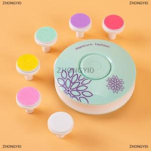 [COD] ZHONGYI0 6 Grinding HeadsBaby Nail Cutter Electric Nail File Clipper Trim Polish parts