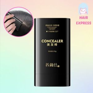 Effectively Covers Gray Hair[Gentle Nourish Hair Dyeing Hair Stick 补染梳头二合一染发梳  20g